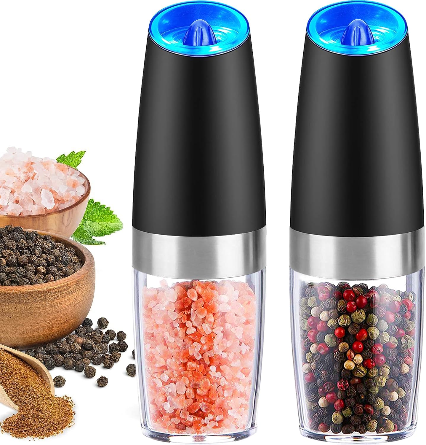 Silver Electric Spice Mill Grinder